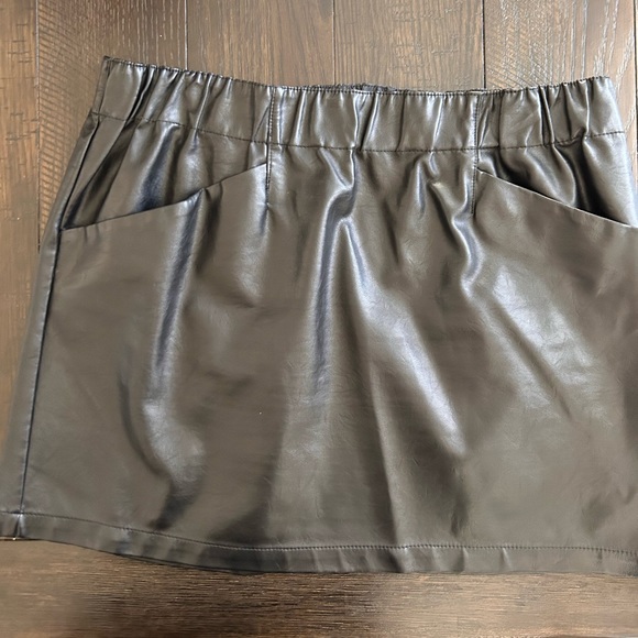 wild fable Dresses & Skirts - Wild Fable Faux Leather Mini
